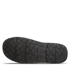 Brina Plush Collar Clog Slippers in Black