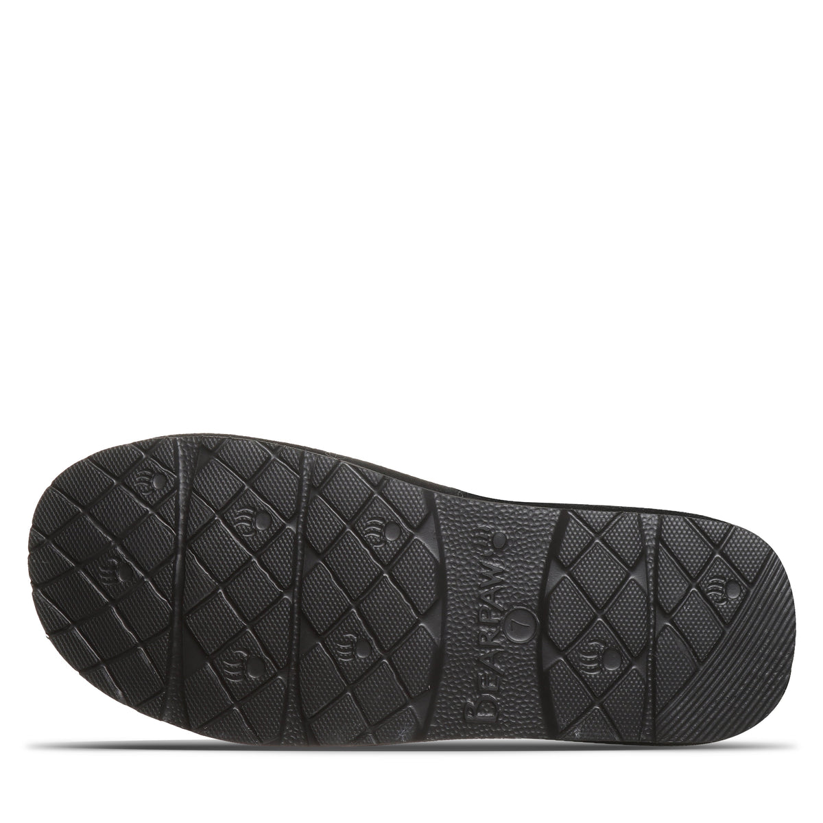 Brina Plush Collar Clog Slippers in Black
