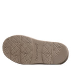 Brina Youth Plush Lined Slippers in Mushroom