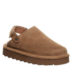 Brooke Youth Slippers in Hickory