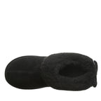 Delanie Faux Fur Slippers in Black
