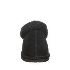 Delanie Faux Fur Slippers in Black