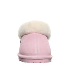 Delanie Youth Bow Slippers in Pink Lemonade