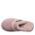 Inez Scuff Slippers in Peony