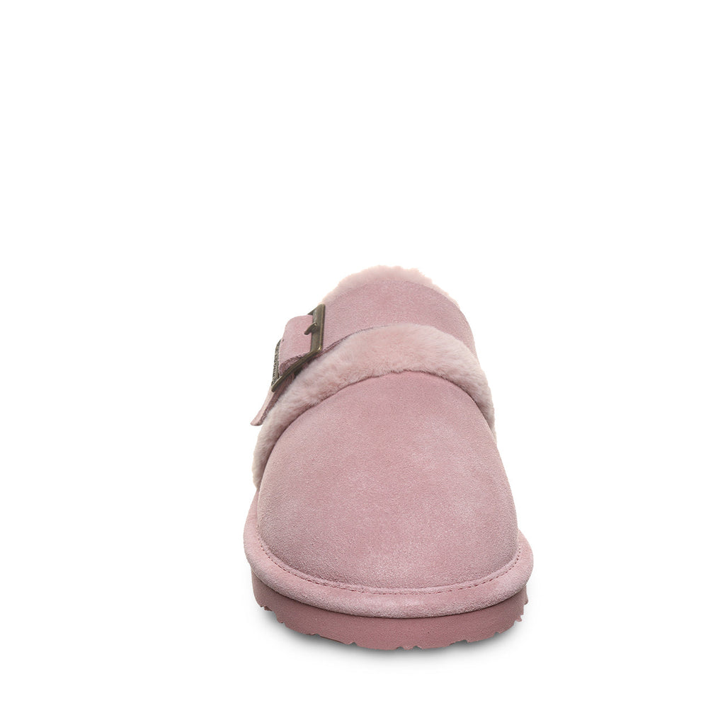 Inez Scuff Slippers in Peony