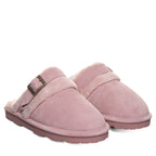 Inez Scuff Slippers in Peony