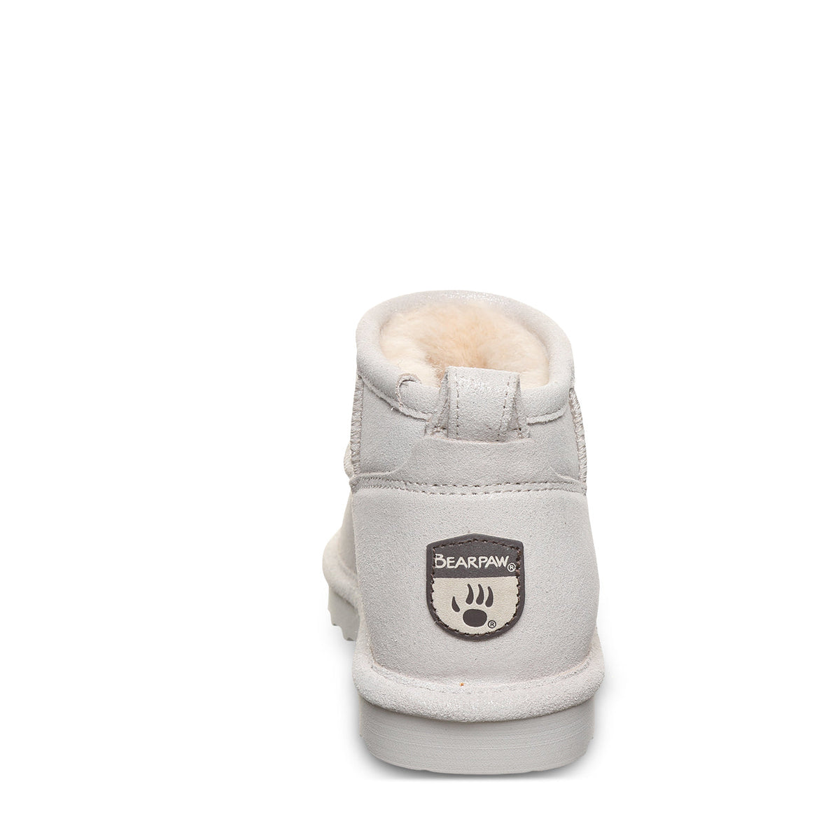 Sparkle Shorty Glitter Boots in Silver