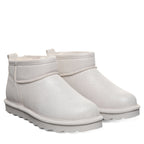 Sparkle Shorty Glitter Boots in Silver