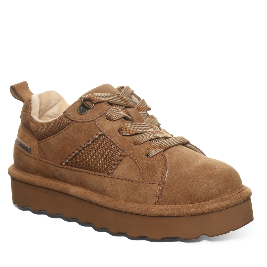 Queenie Platform Sneakers in Hickory