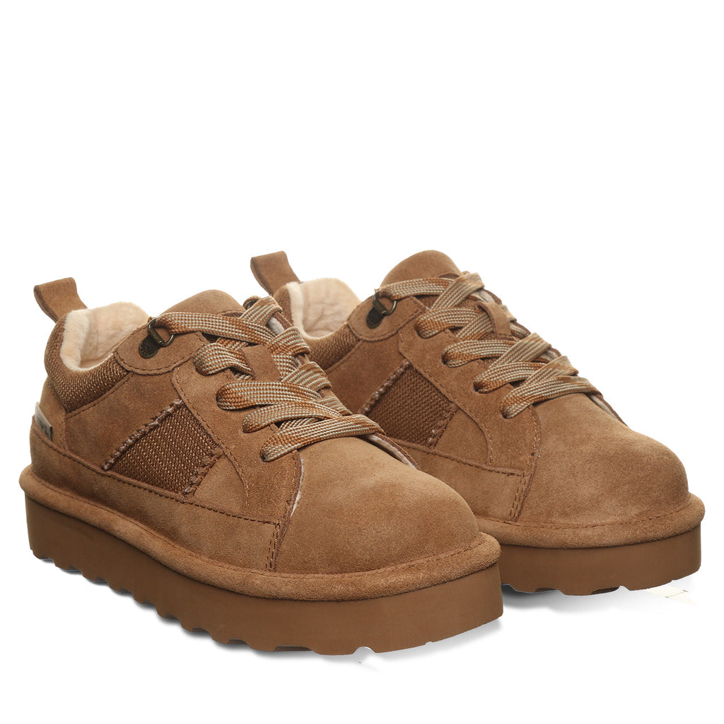 Queenie Platform Sneakers in Hickory