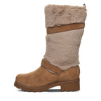 Octavia Faux Fur Trim Winter Boots in Hickory