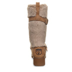 Octavia Faux Fur Trim Winter Boots in Hickory