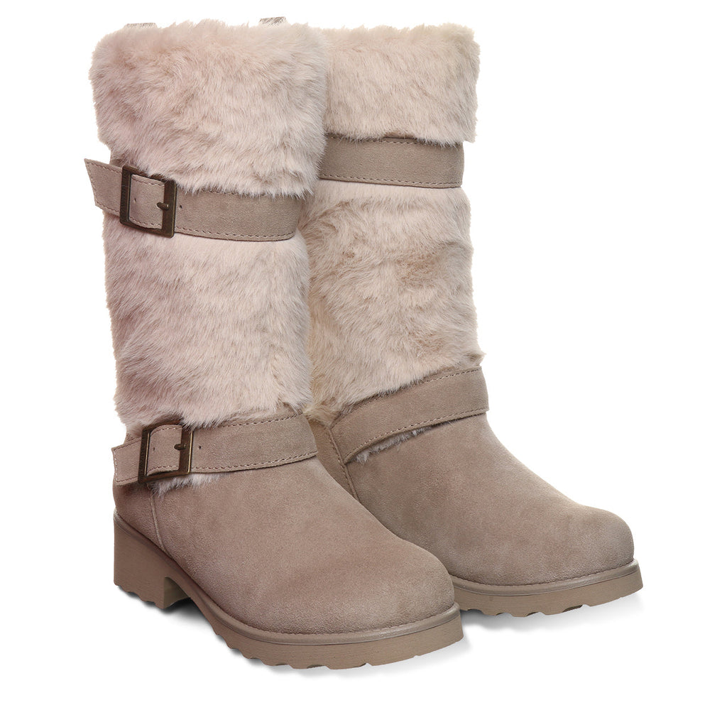 Octavia Dressy Winter Boots in Mushroom