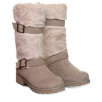 Octavia Dressy Winter Boots in Mushroom