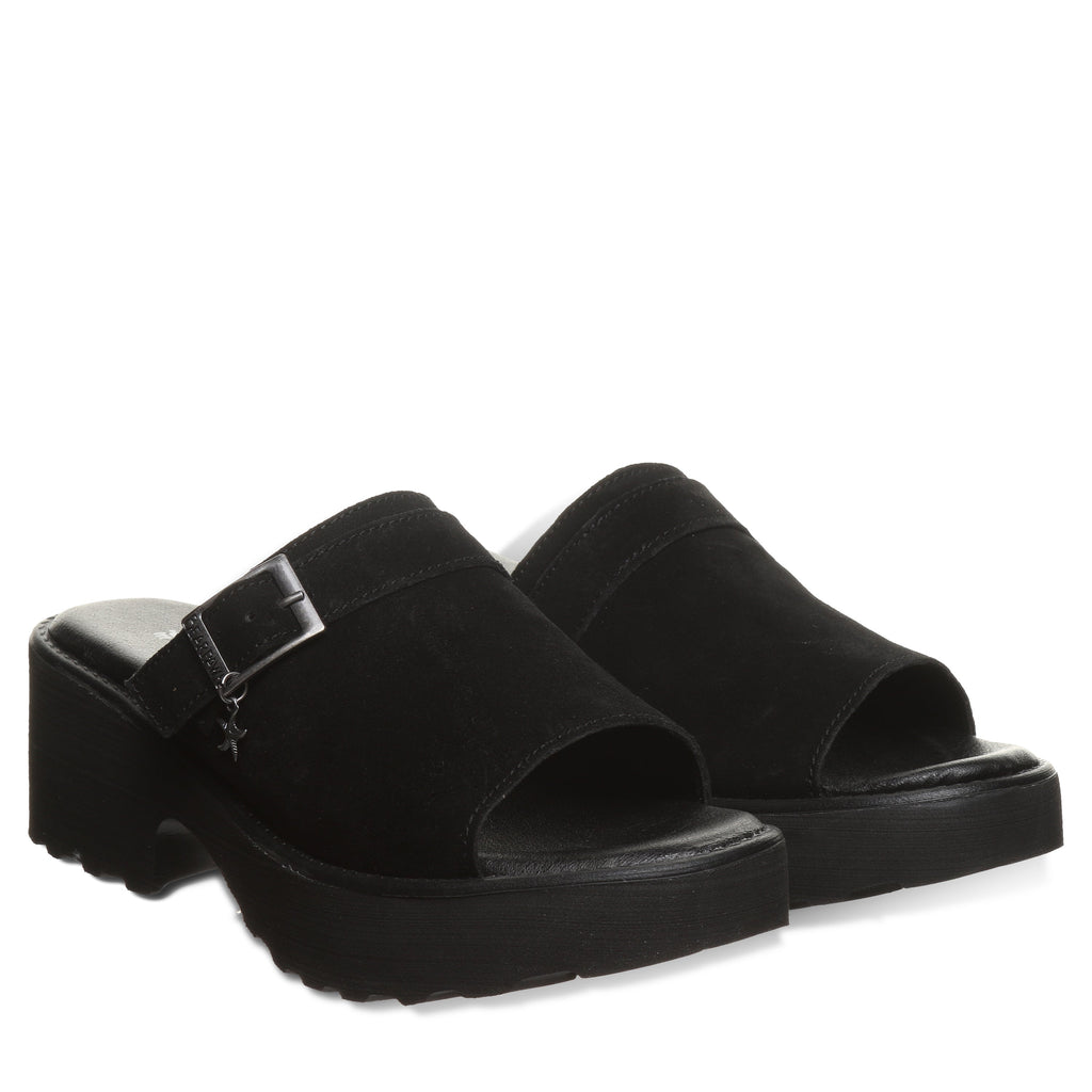 Women's Frances Platform Clogs in Black
