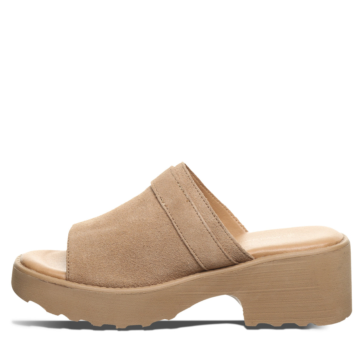 Bearpaw Women's Frances Platform Clogs in Toffee