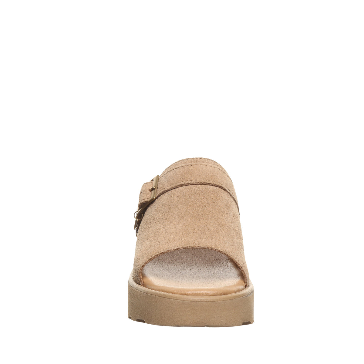 Bearpaw Women's Frances Platform Clogs in Toffee