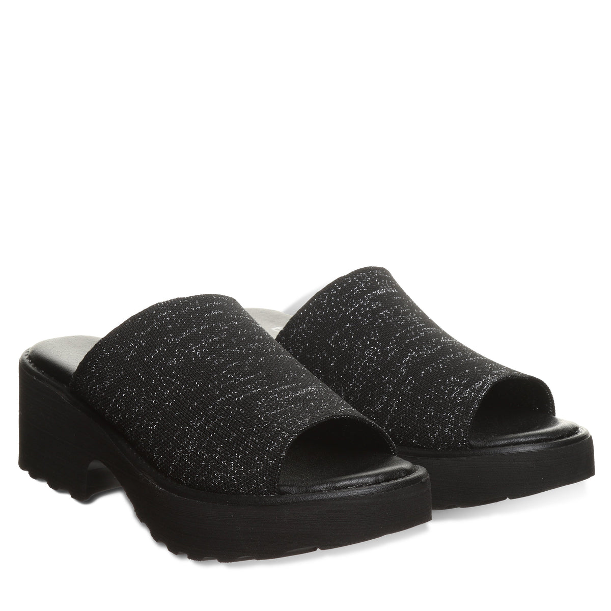 Women's Blanche Knit Clogs in Metallic