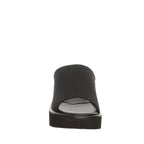 Bearpaw Women's Blanche Knit Clogs in Black on Black