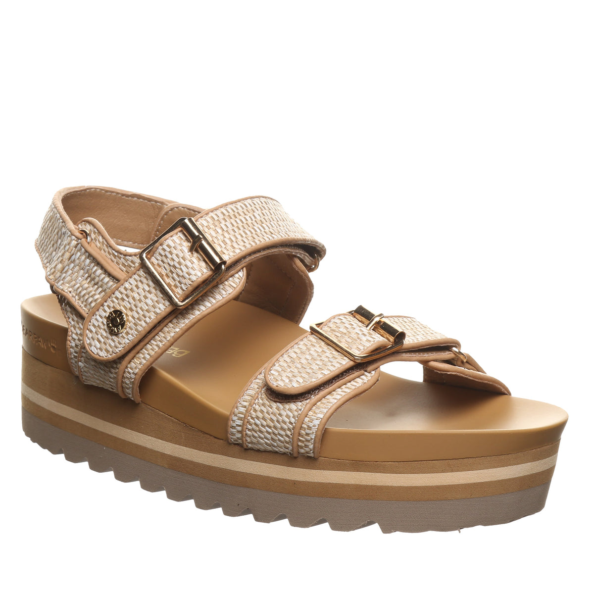 Bearpaw Women's Gabrielle Sandals in Natural