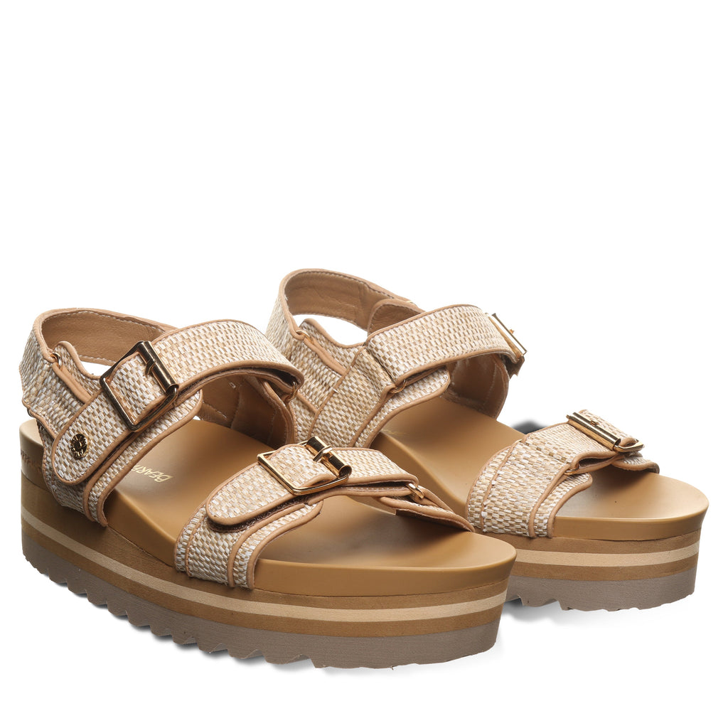 Bearpaw Women's Gabrielle Sandals in Natural