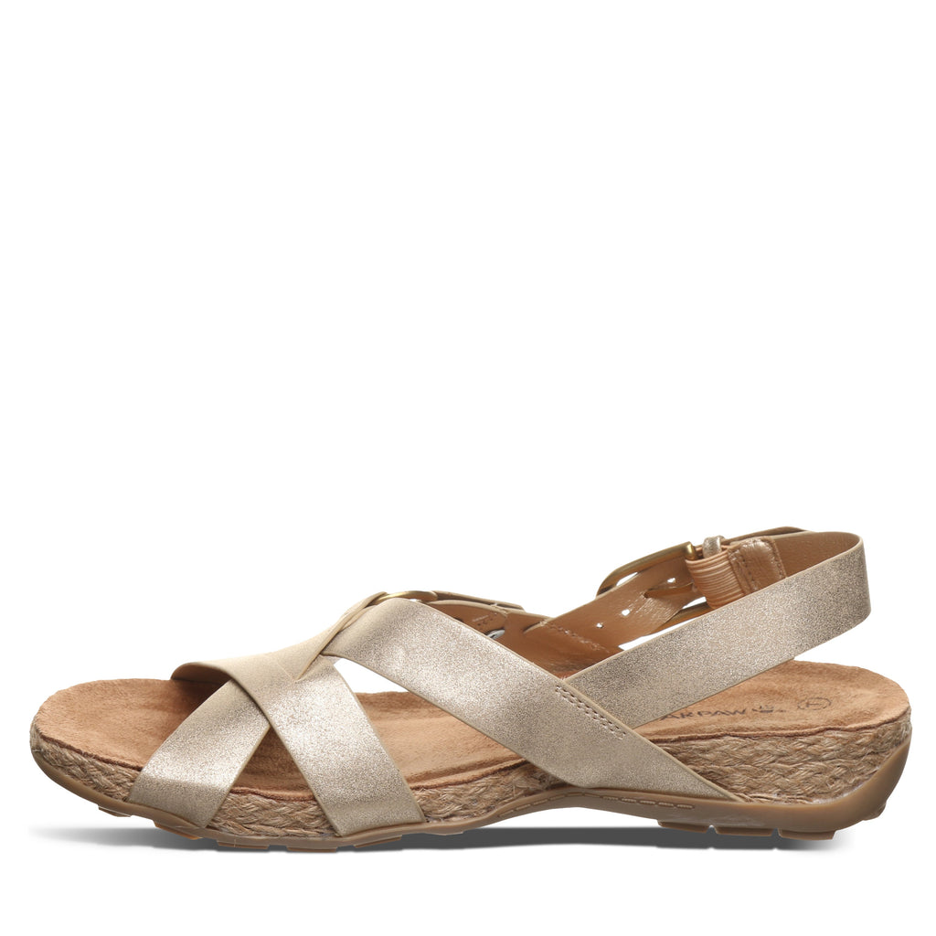 Bearpaw Women's Cady Sandals in Gold