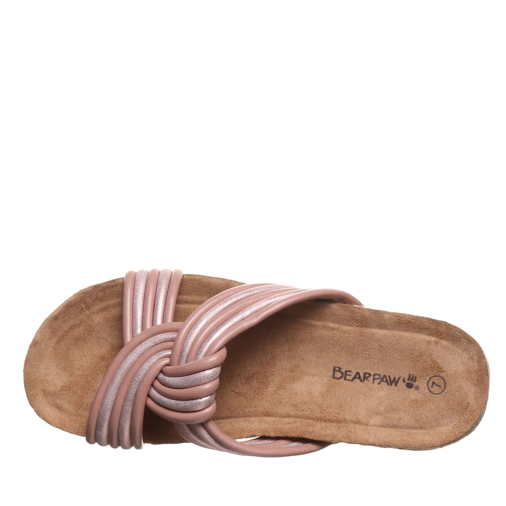 Bearpaw Women's Mariella Sandals in Blush