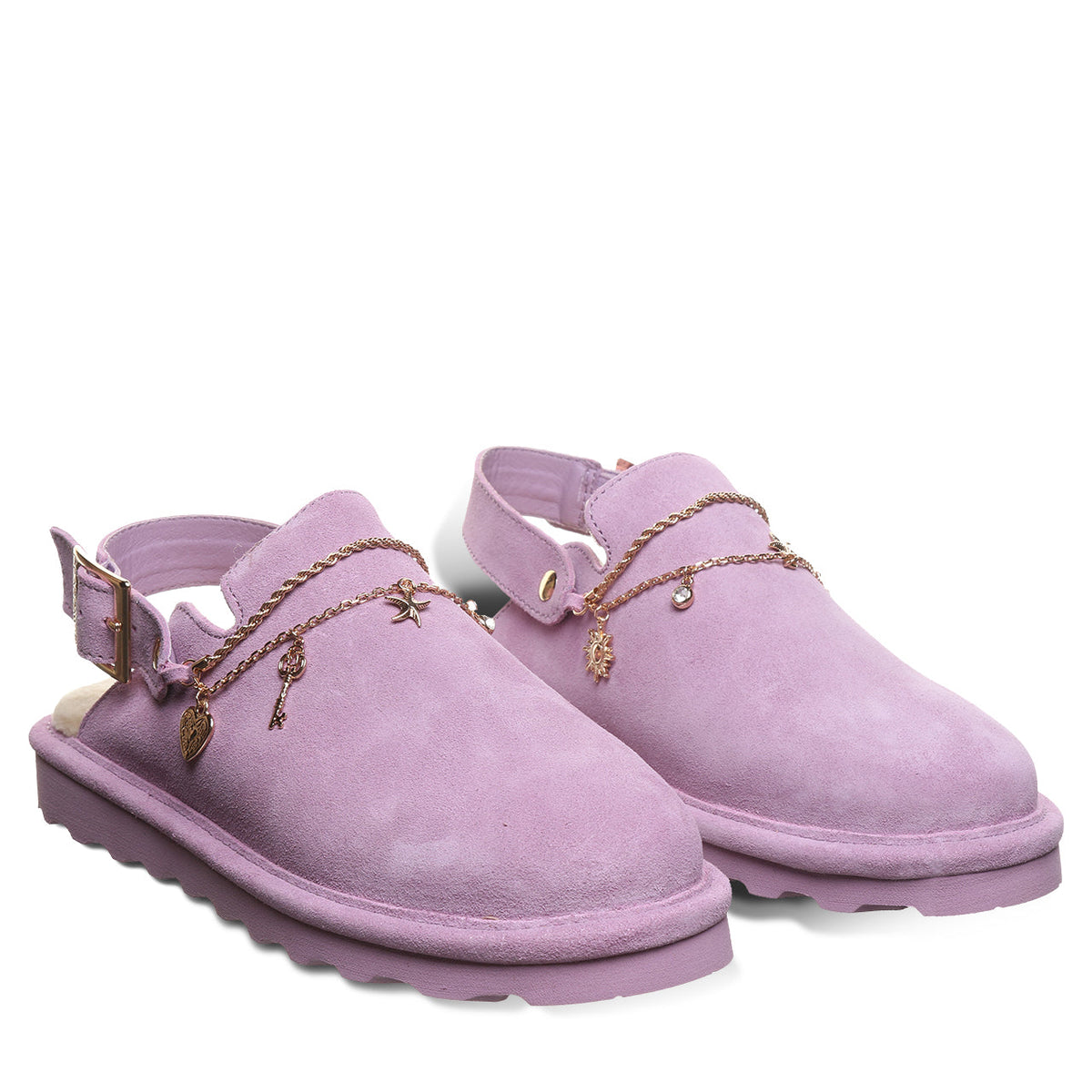 Lexi Cozy Slippers in Lavender Mist