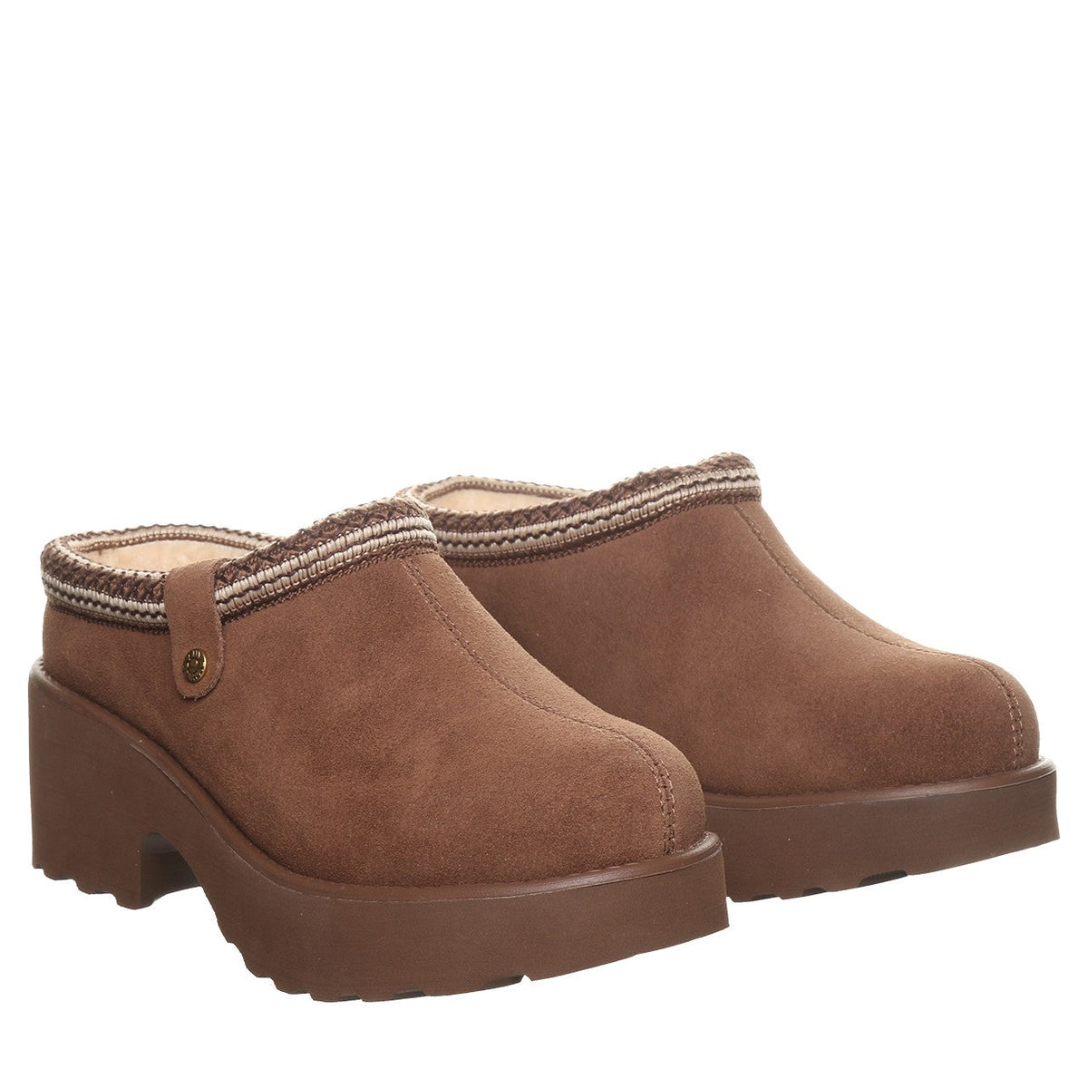 Bearpaw Women's Haven Clogs in Cocoa