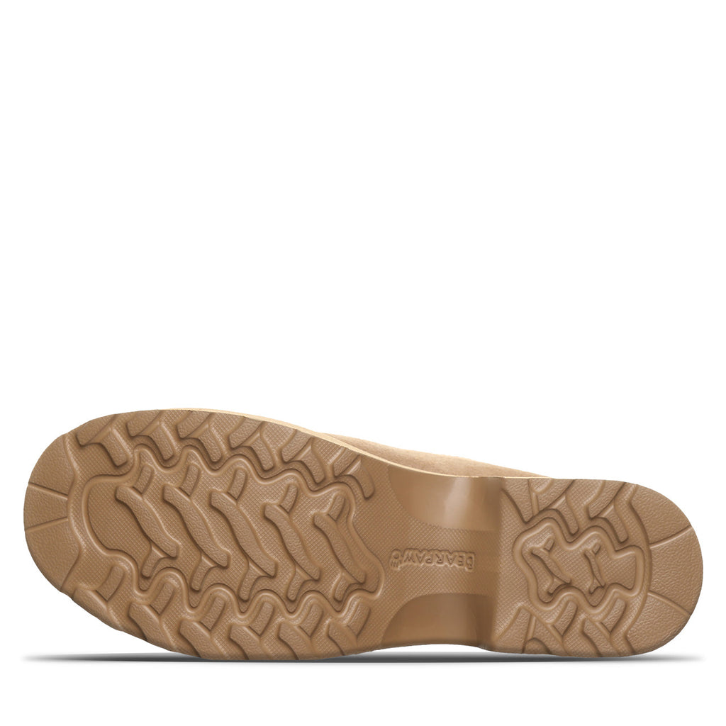Haven Sherpa Lined Heeled Clogs in Toffee