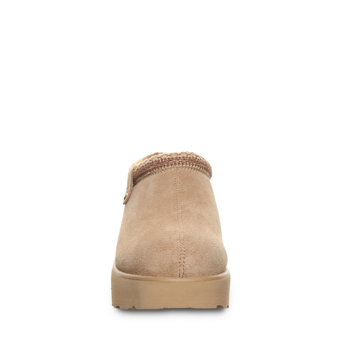 Haven Sherpa Lined Heeled Clogs in Toffee