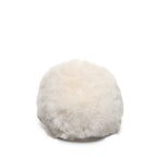 Silkie Cloudlike Faux Fur Slippers in White