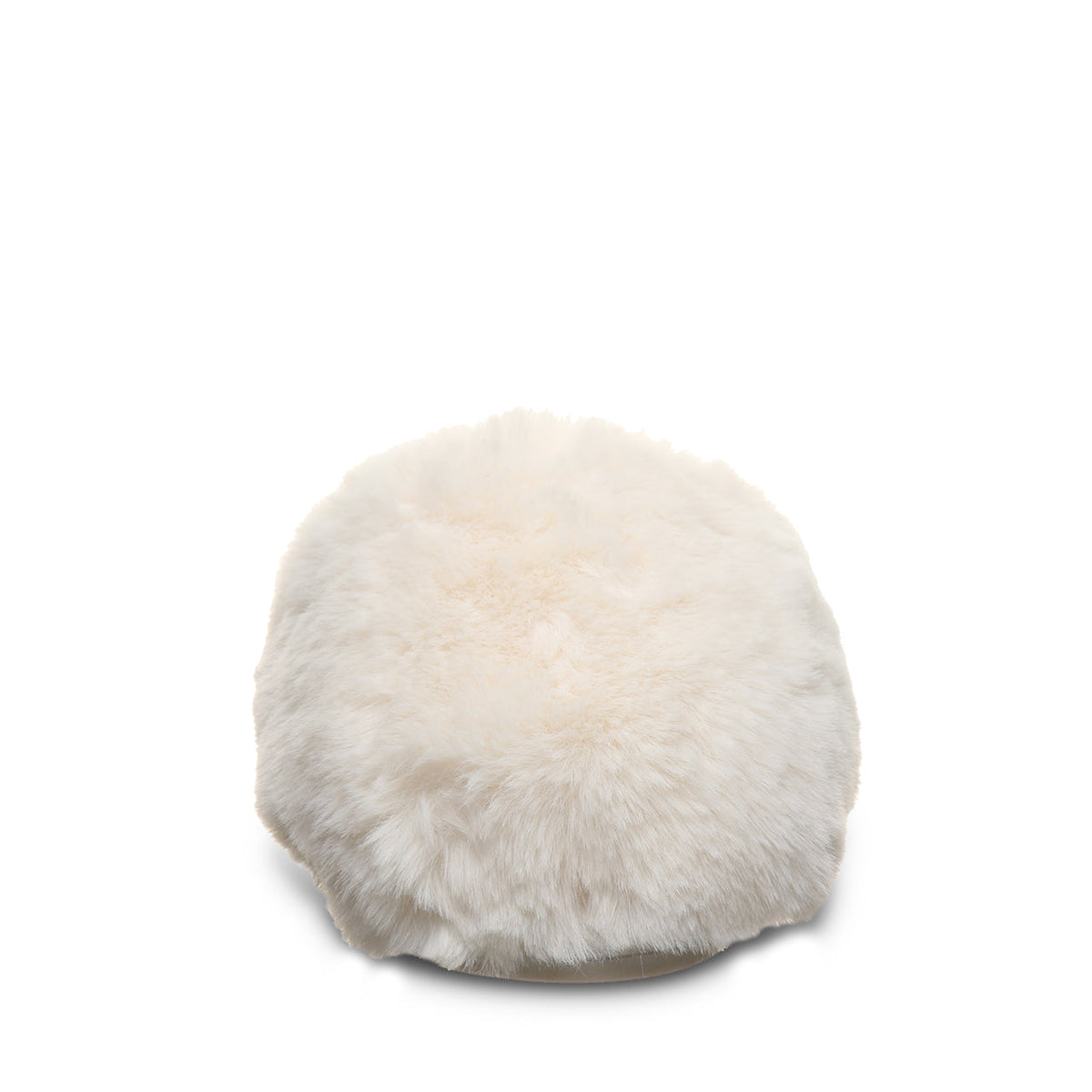 Silkie Cloudlike Faux Fur Slippers in White