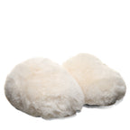 Silkie Cloudlike Faux Fur Slippers in White