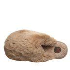 Silkie Ultra Plush Faux Fur Slippers in Tan