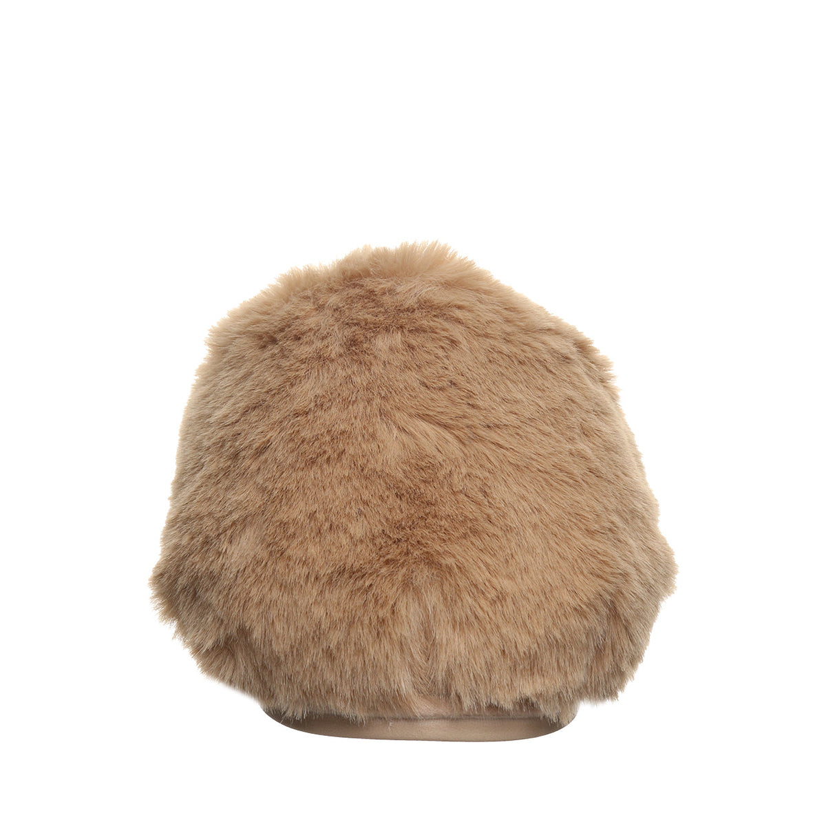 Silkie Ultra Plush Faux Fur Slippers in Tan