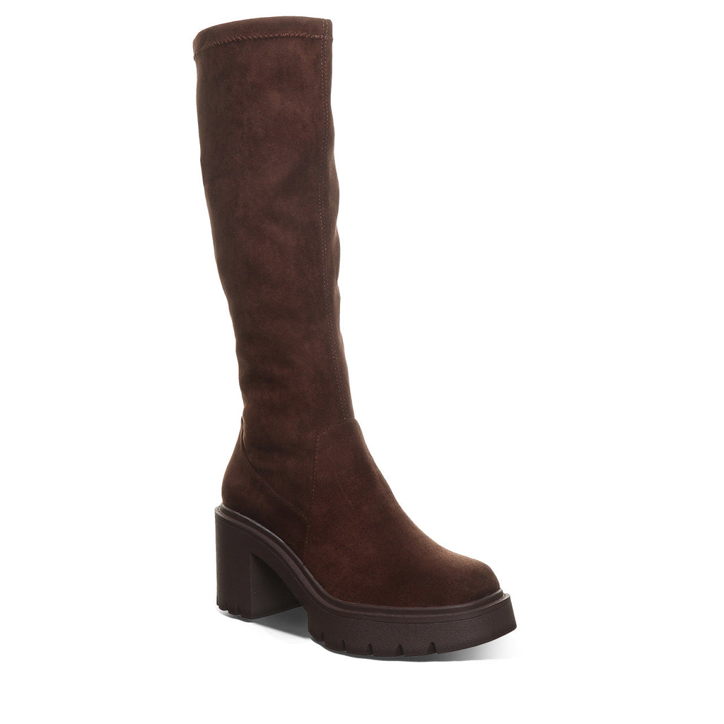 Monroe Knee High Boots in Brown