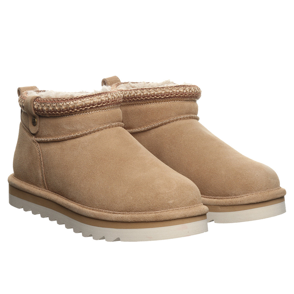 Langly Modern Shorty Boots in Toffee