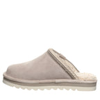 Arden Slip On Clog Slippers in Stone