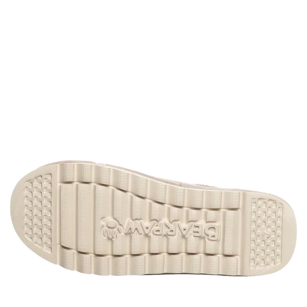 Arden Slip On Clog Slippers in Stone