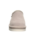 Arden Slip On Clog Slippers in Stone
