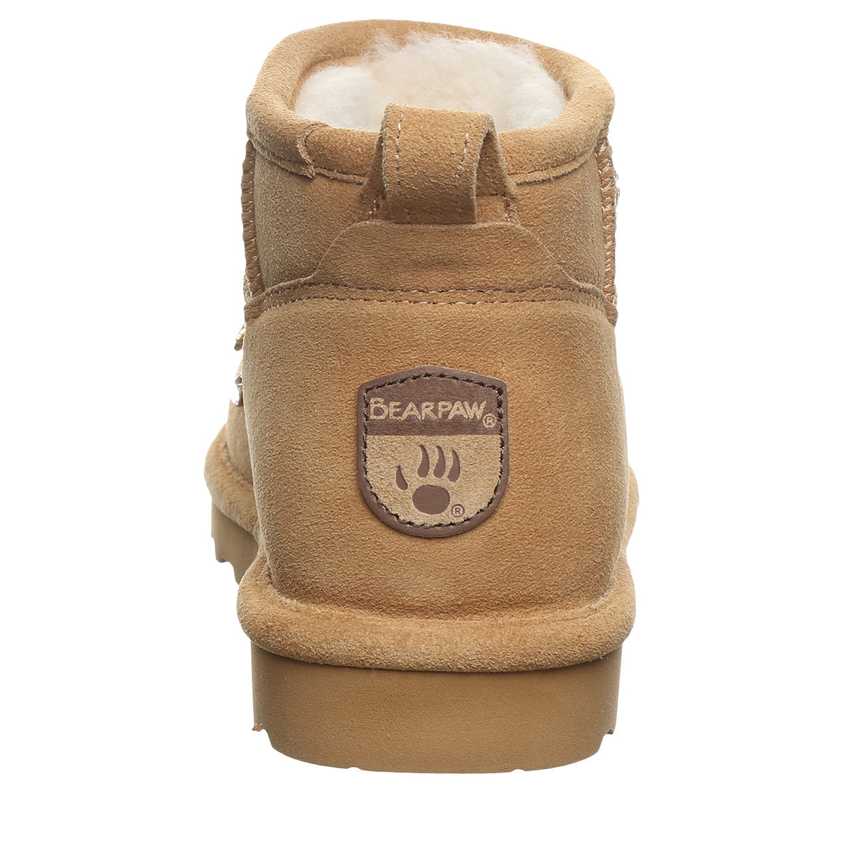 Shorty Nova Studded Ankle Boots in Iced Coffee