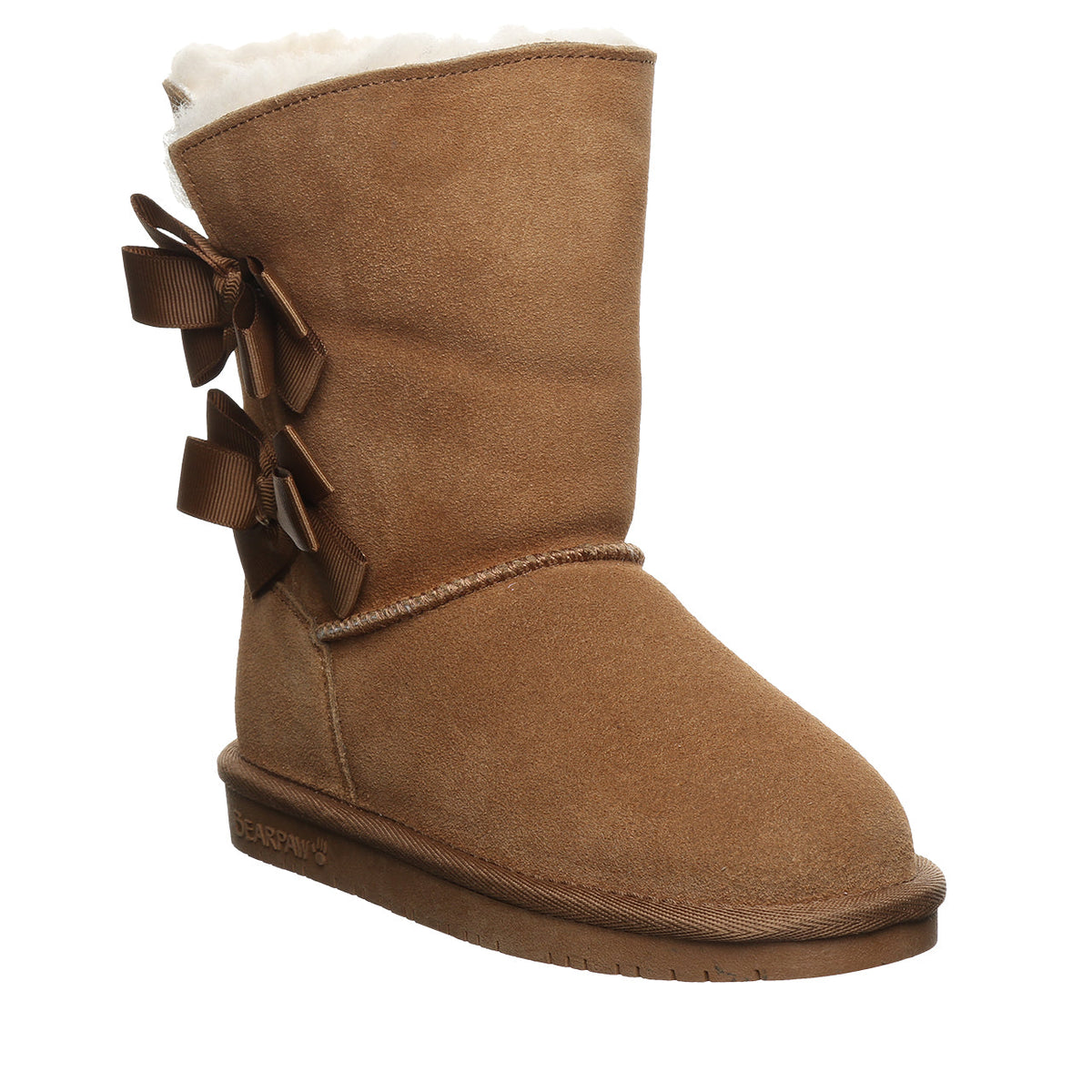 Bearpaw Zaria Youth Snow Boots in Hickory