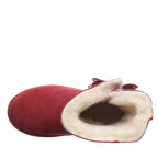 Zaria Youth Snow Boots in Cranberry