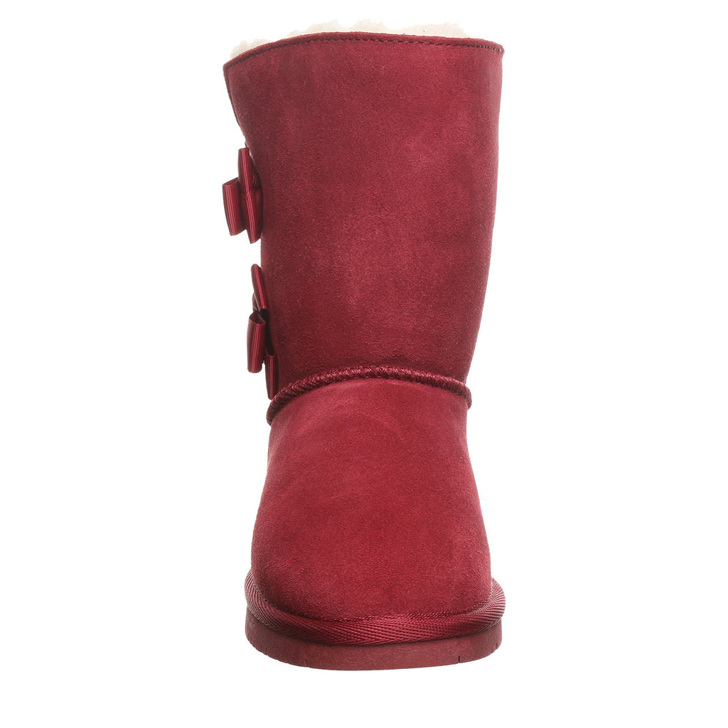 Zaria Youth Snow Boots in Cranberry