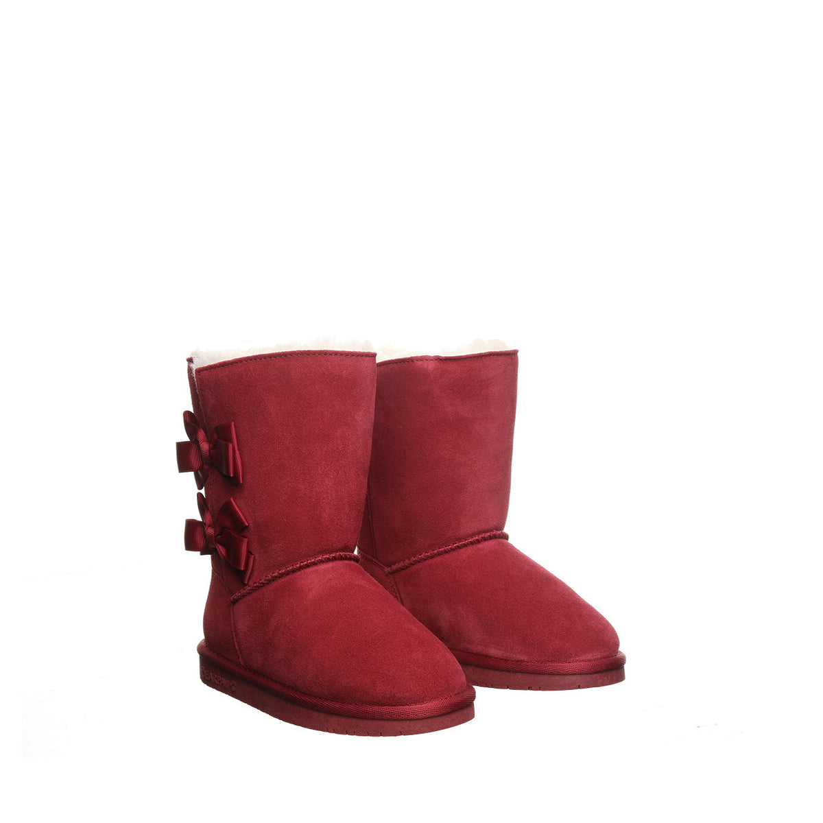 Zaria Youth Snow Boots in Cranberry