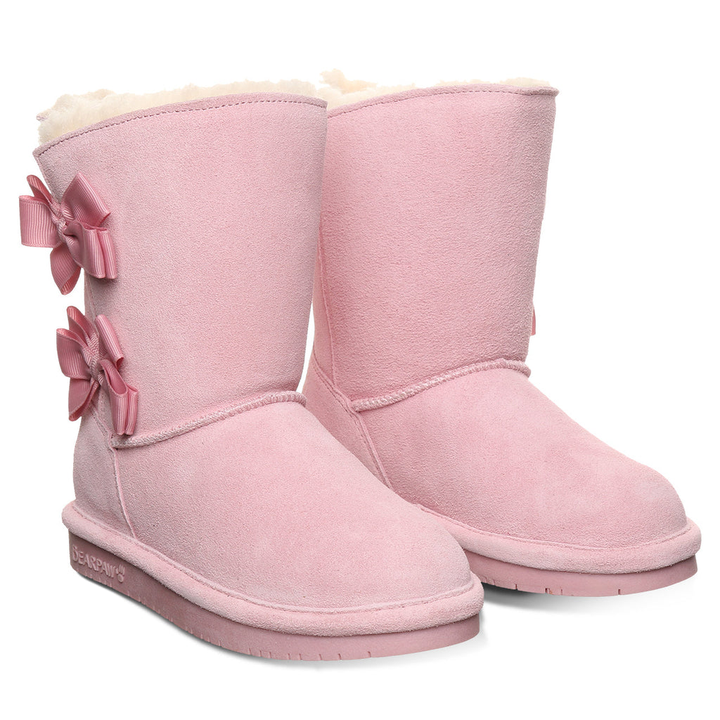 Zaria Youth Snow Boots in Pink Lemonade