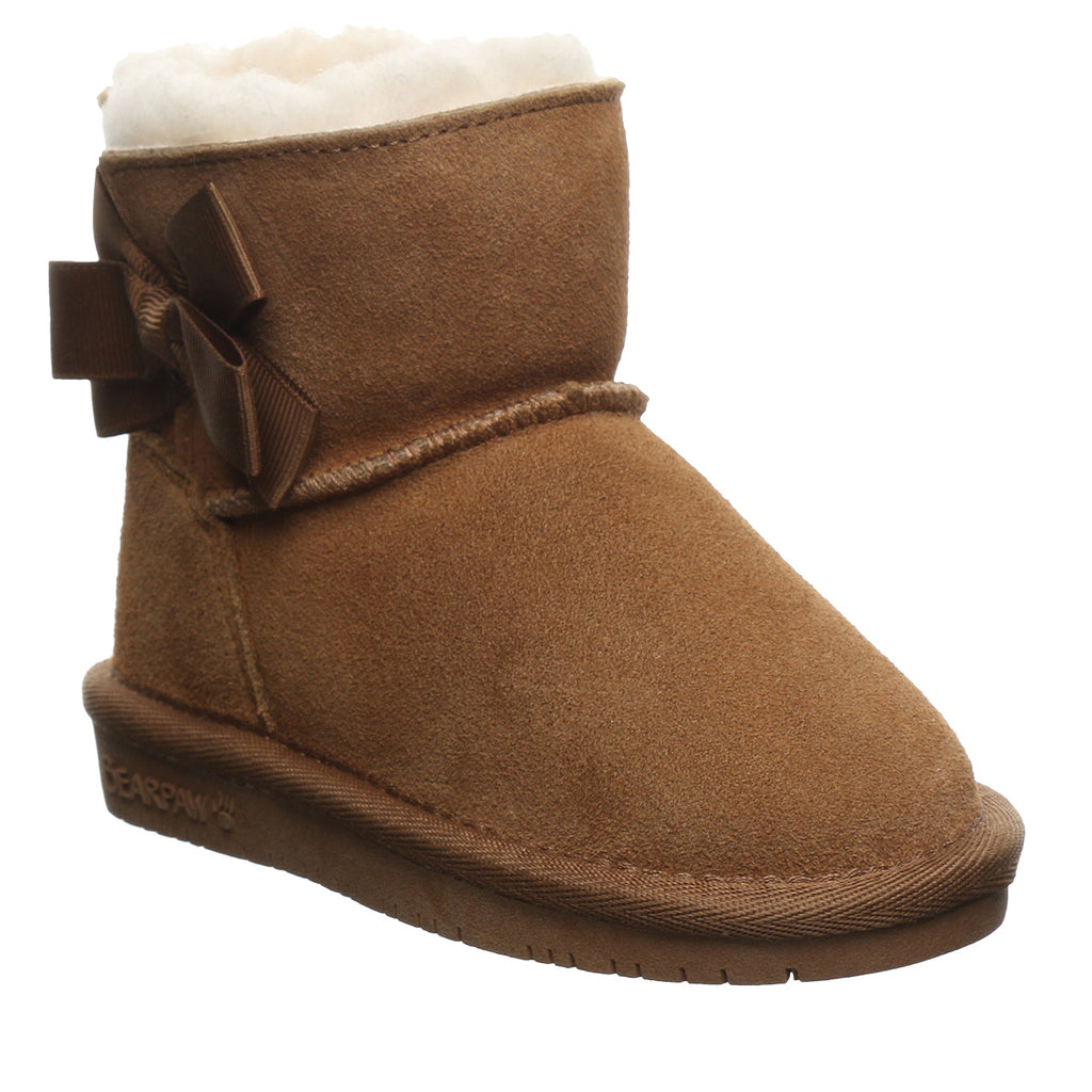 Saige Toddler Cozy Boots in Hickory