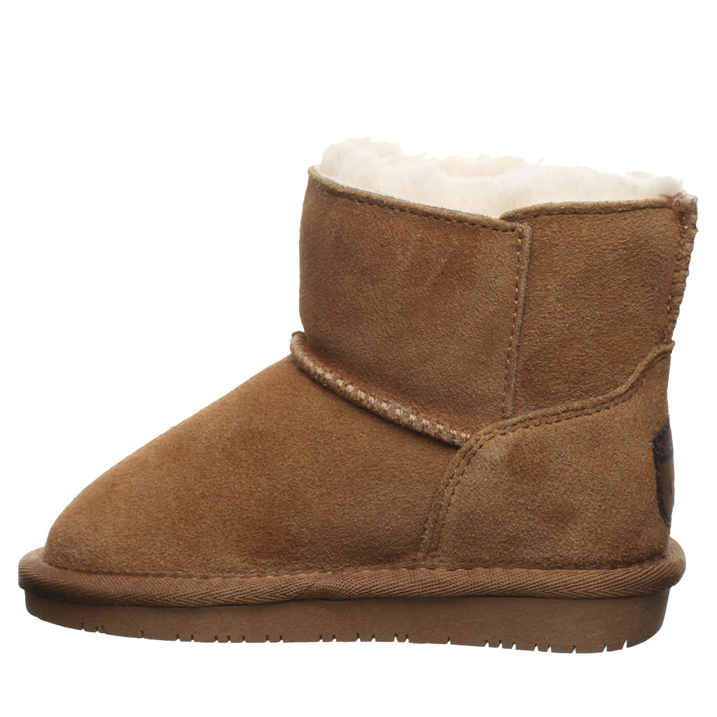 Saige Toddler Cozy Boots in Hickory