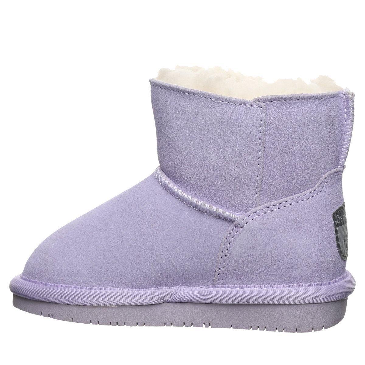 Saige Toddler Warm Booties in Washed Lavender